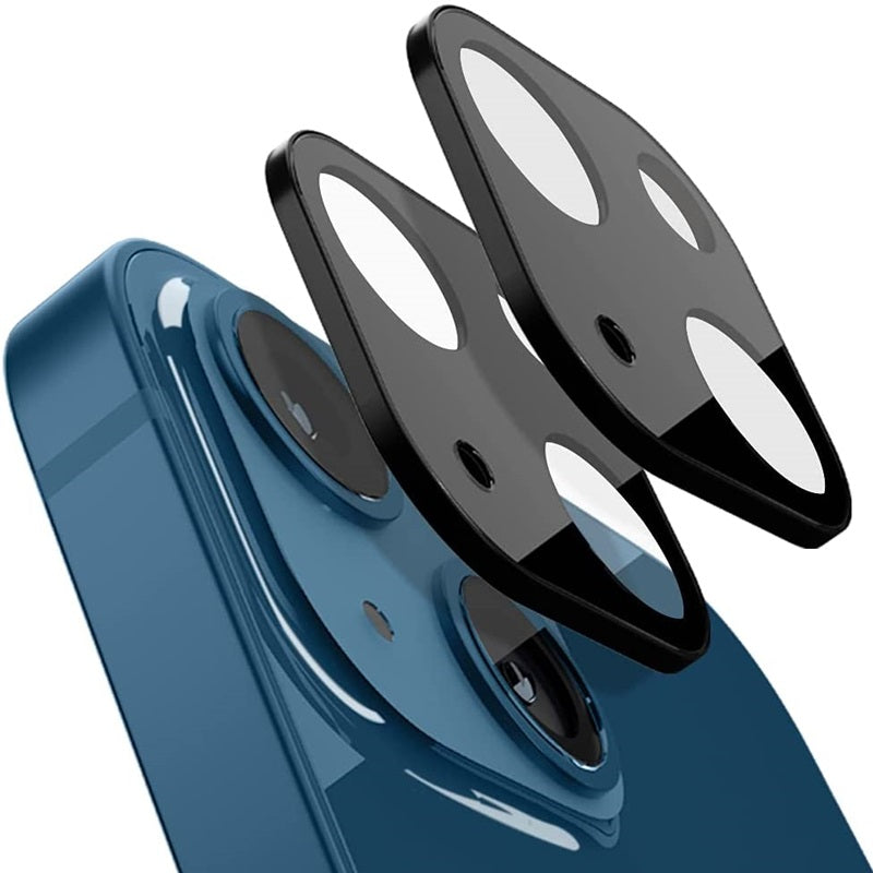 (Lot de 2) Protecteur d'objectif d'appareil photo en verre trempé pour iPhone 13 Mini (Lot de 2) Protecteur d'objectif d'appareil photo en verre trempé pour iPhone 13 Mini